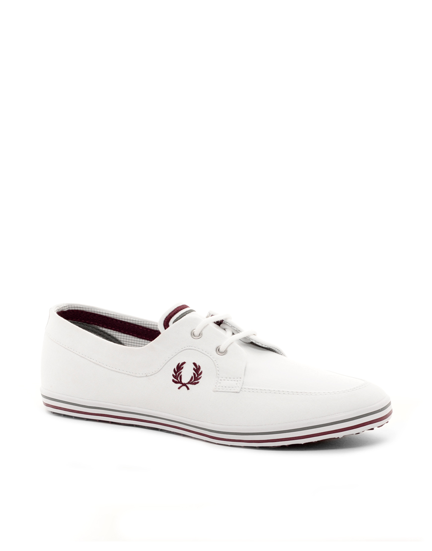 fred perry boat shoes