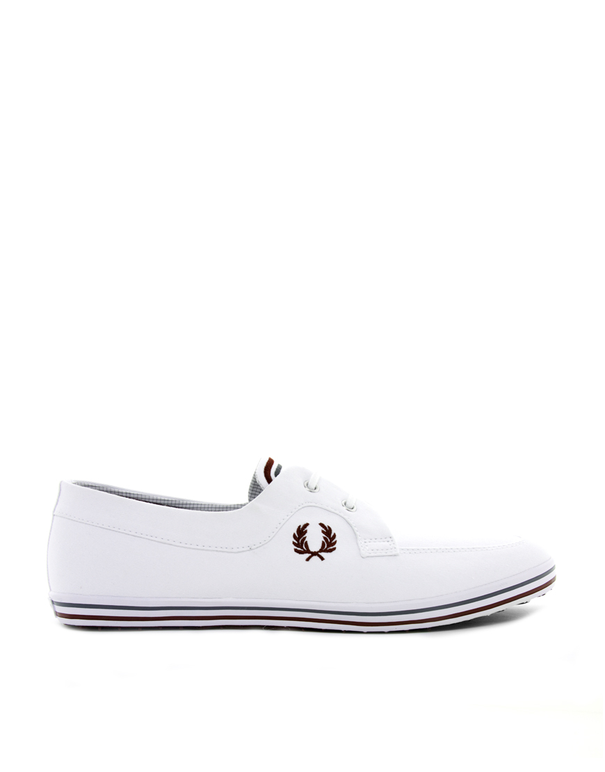 fred perry boat shoes
