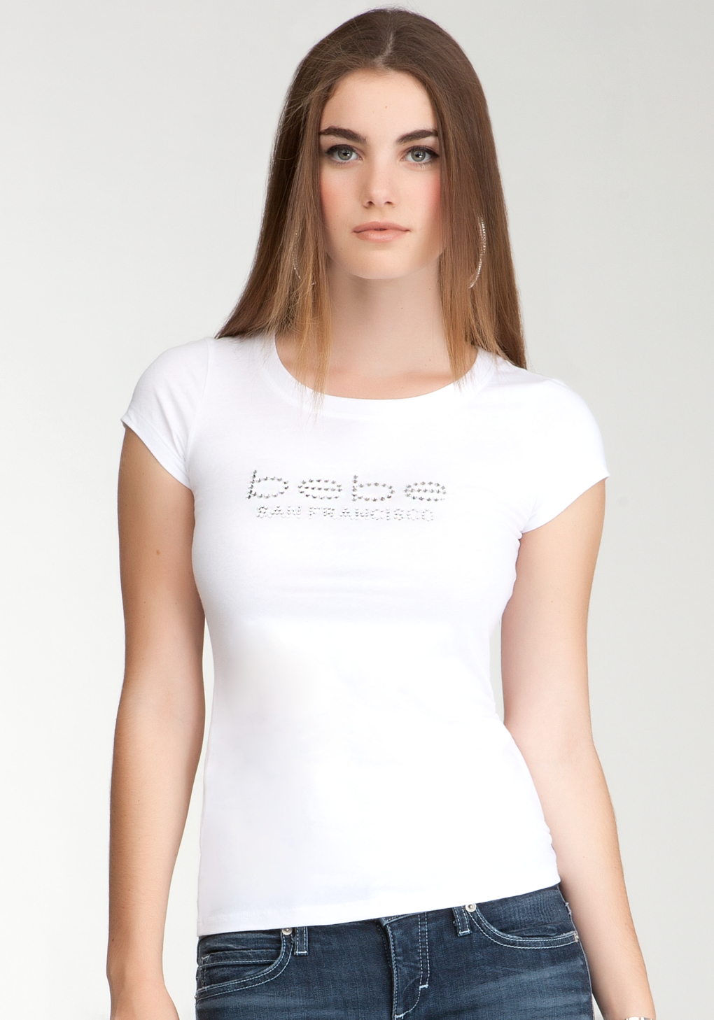 Buy Bebe Logo Tee Cheap Online