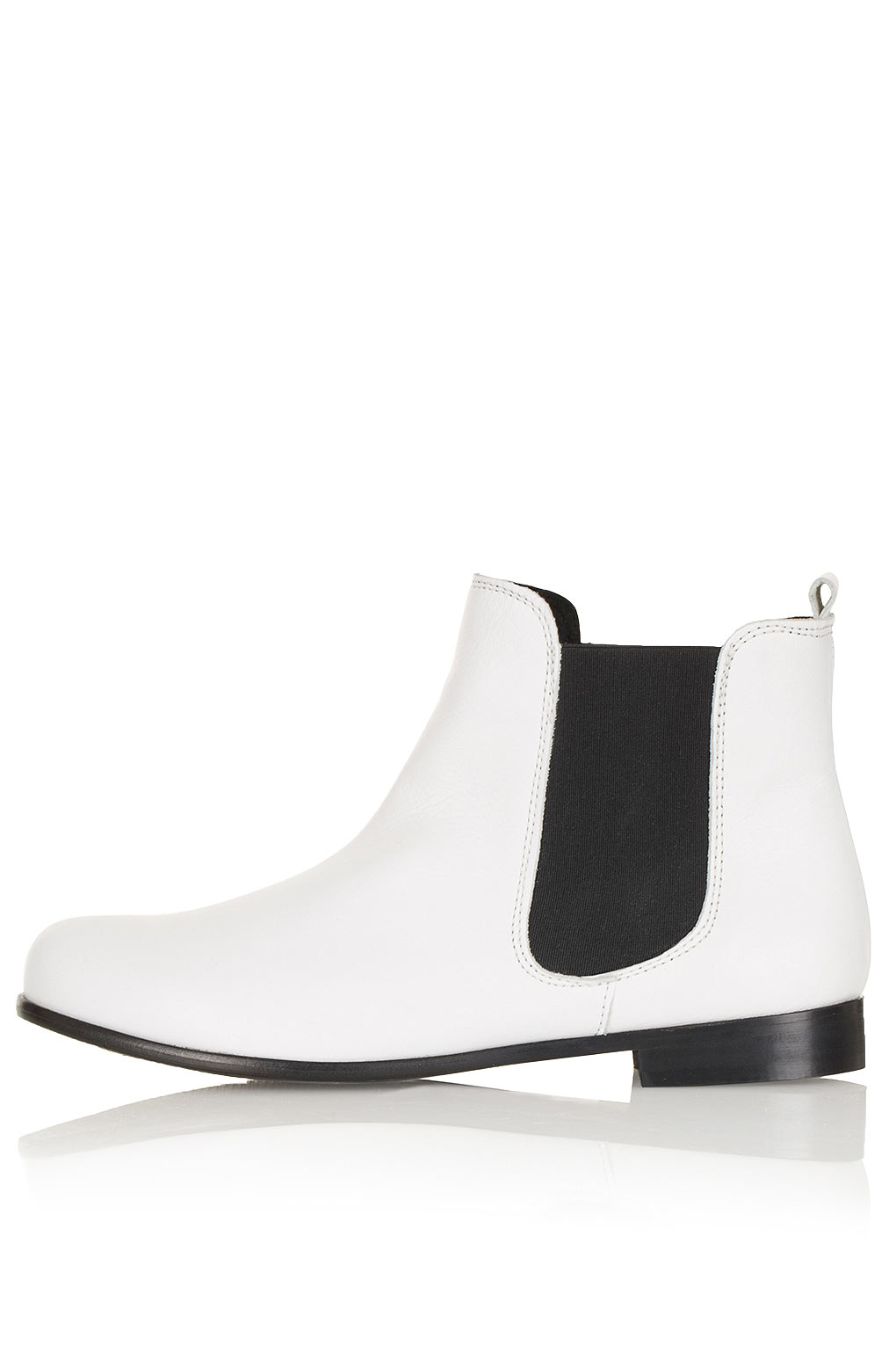 white chelsea boots women