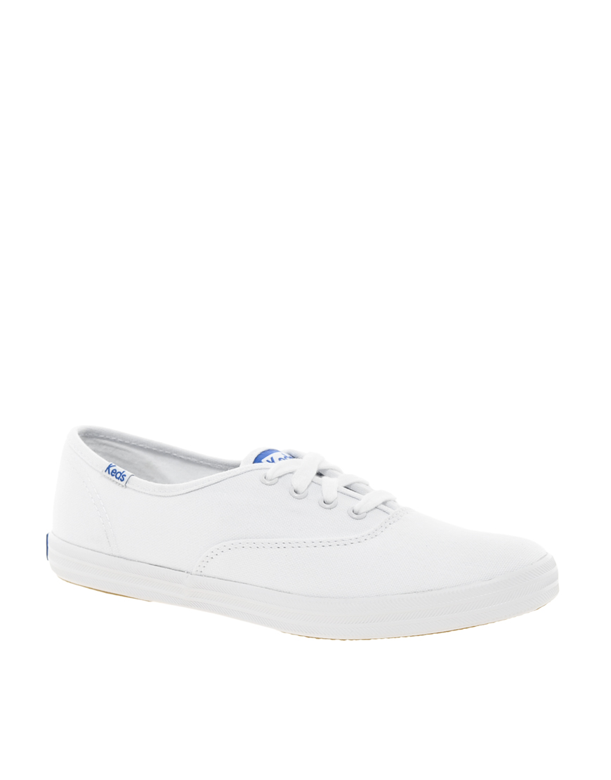 Keds Classic White Plimsolls - Lyst