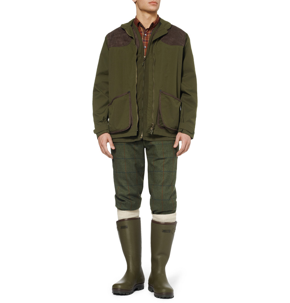 waterproof clay shooting jacket