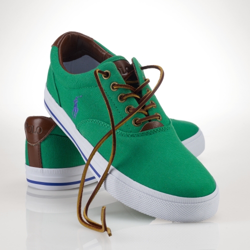 ralph lauren green shoes