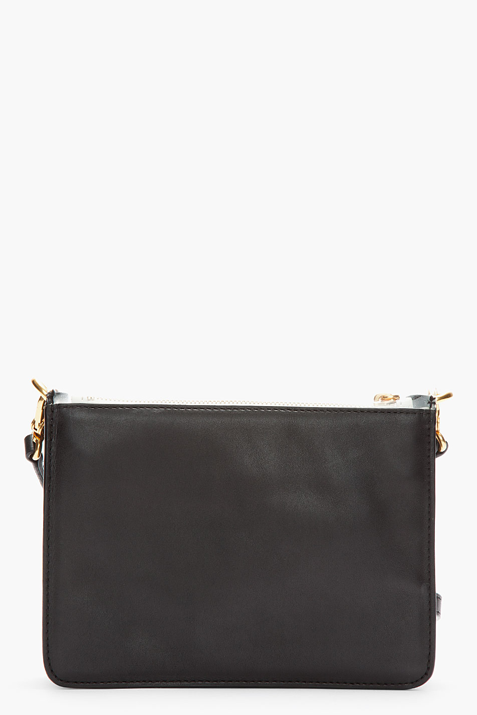 Lyst - Marc by marc jacobs Black Cross Body Clearly Colorblocked ...