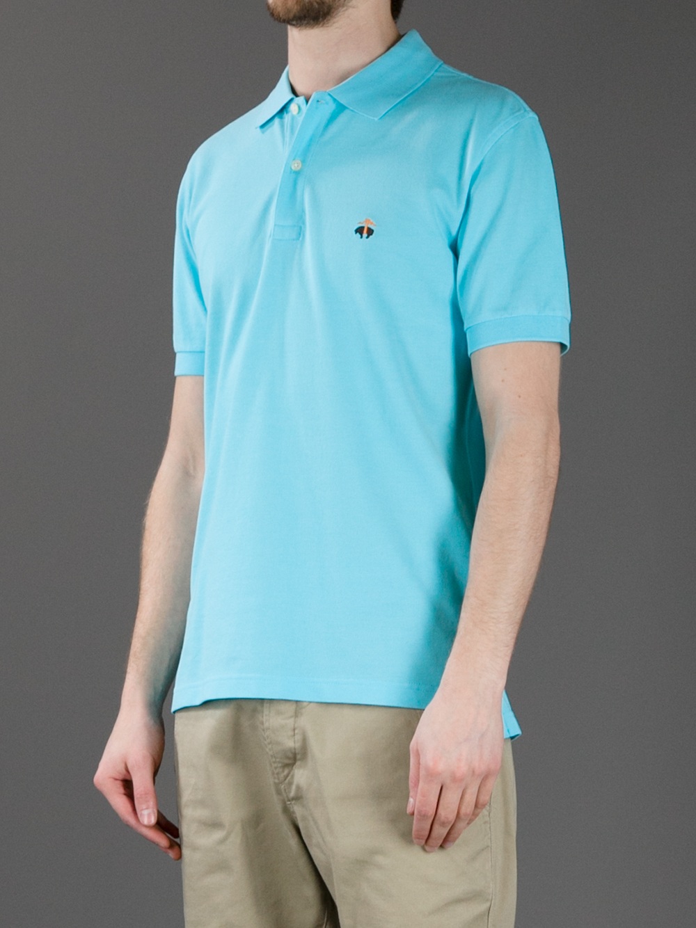 Lyst Brooks Brothers Classic Polo Shirt in Blue for Men