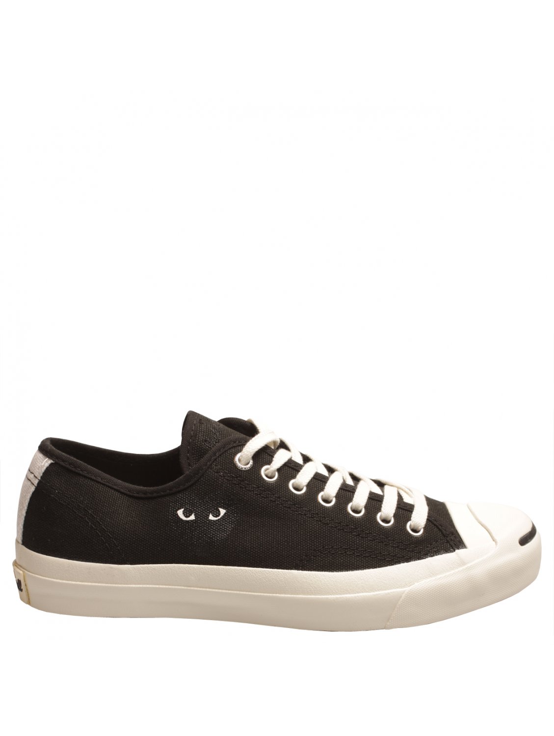 Comme des garçons Mens Play Jack Purcell Converse Black With Black ...