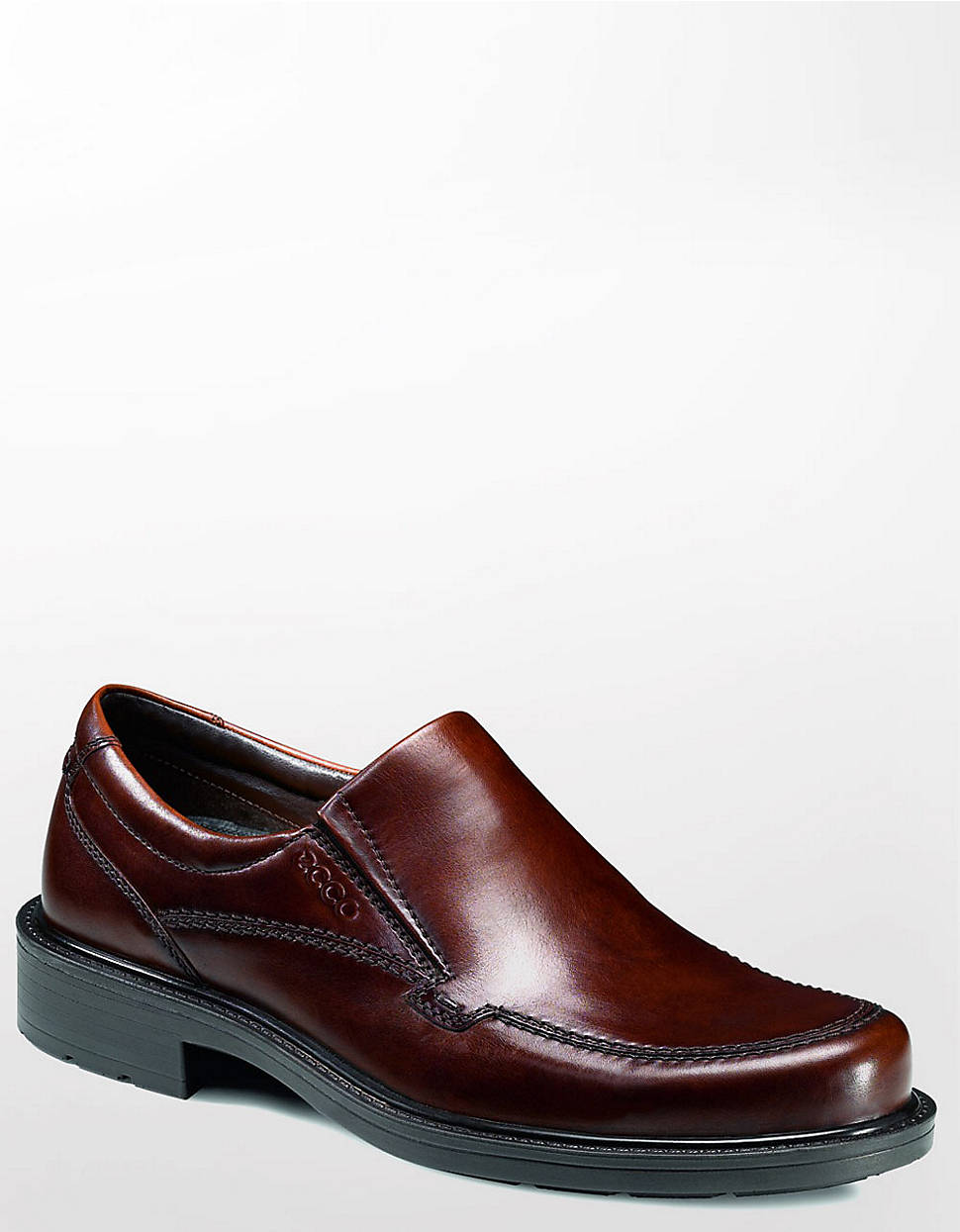 Ecco Boston Leather Loafers in Brown for Men Lyst
