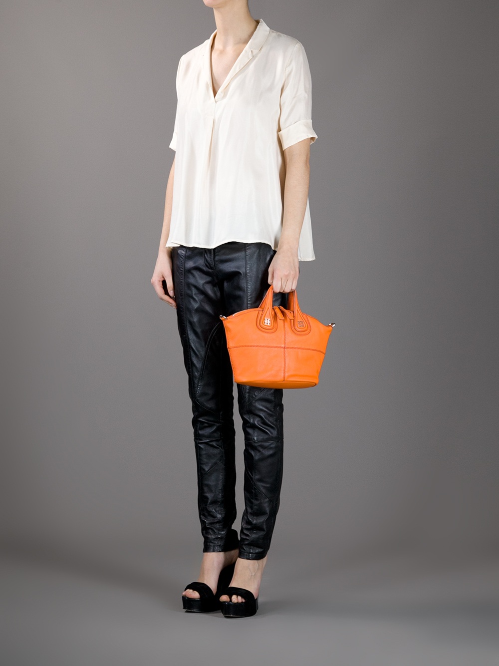 Givenchy Nightingale Mini 2 givenchy nightingale mini tote in orange lyst Givenchy Nightingale Mini 2 givenchy nightingale mini tote in orange lyst