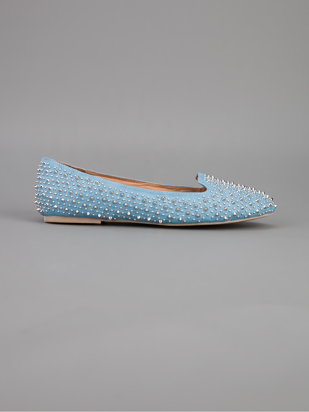 Jeffrey Campbell Martini Spiked Loafer in Blue - Lyst