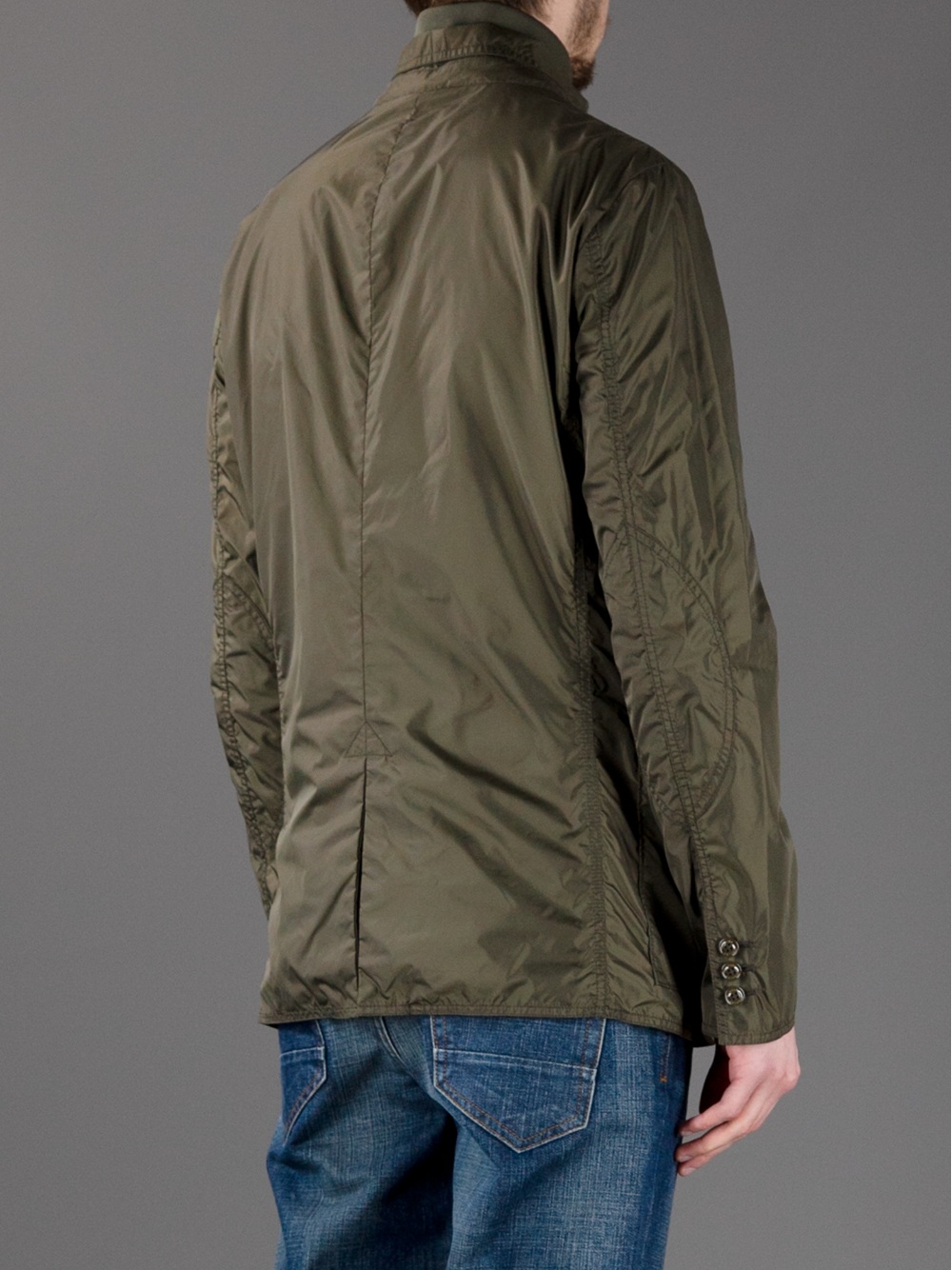 Moncler Military Jacket in Green for Men Lyst