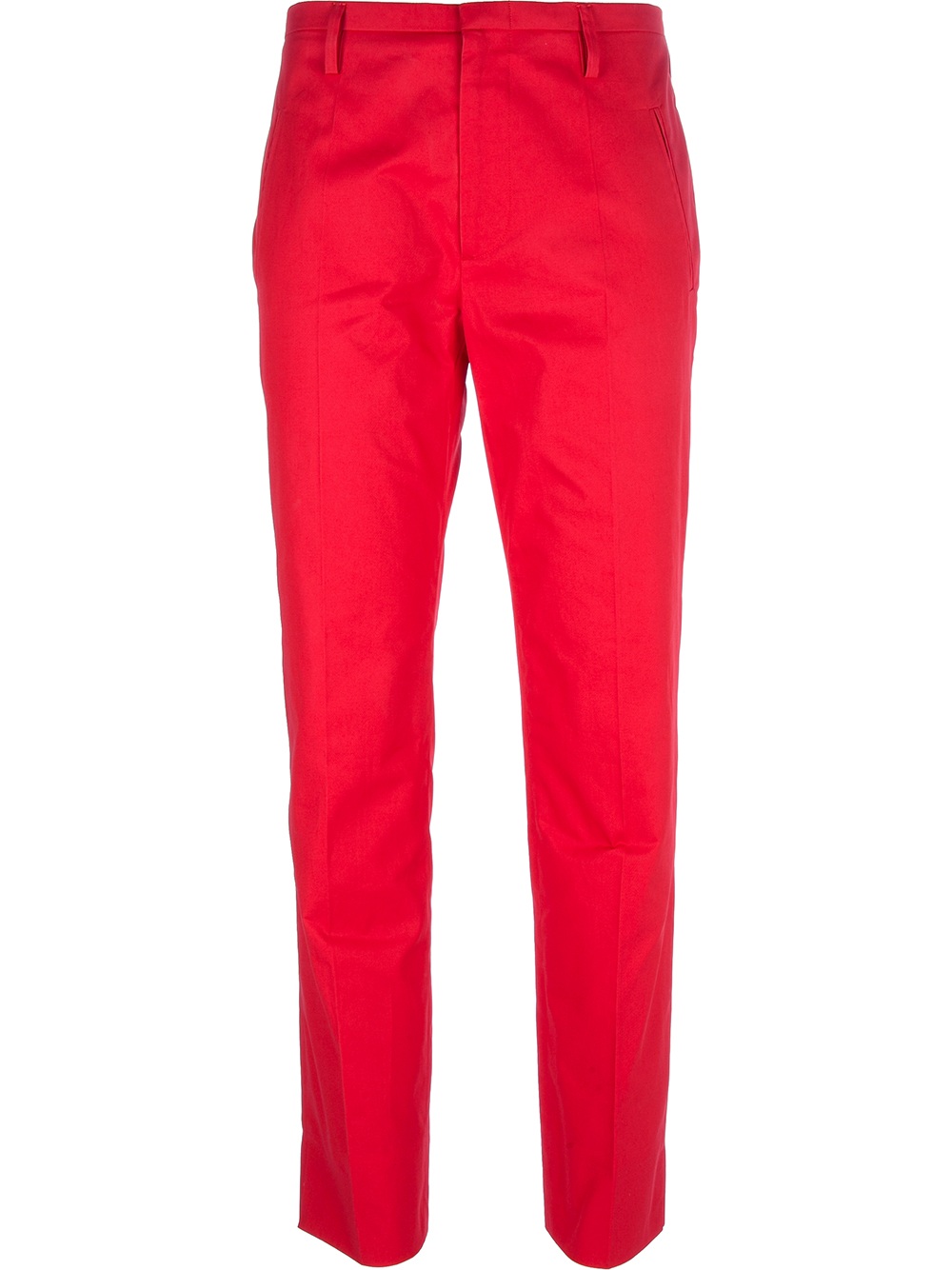 Lyst - Sofie D'Hoore Classic Fit Trouser in Red