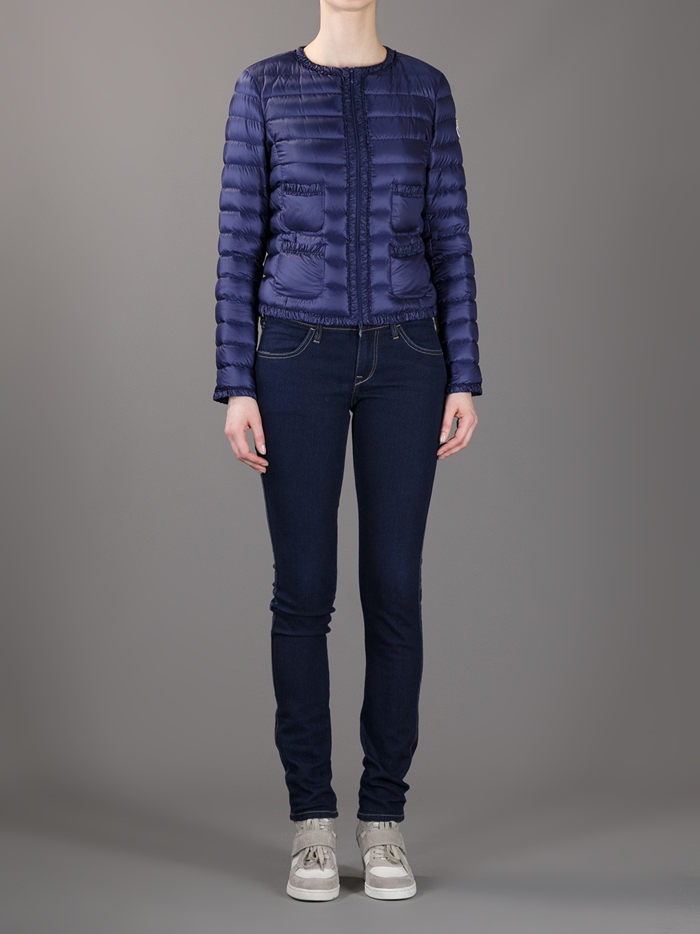 Lyst Moncler Flavie Jacket in Blue
