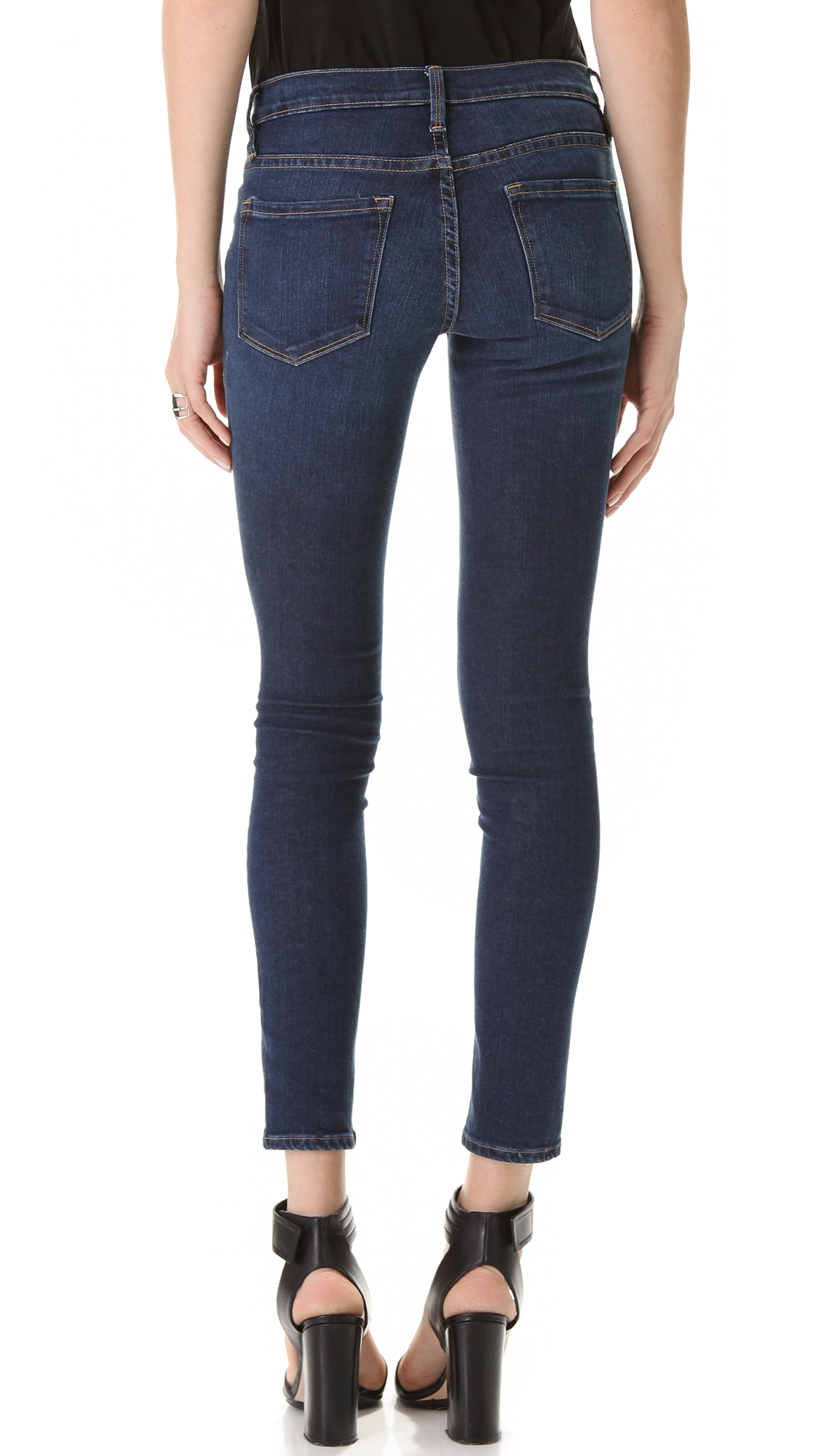 FRAME Denim Boyfriend 'le Garçon' in Blue Lyst