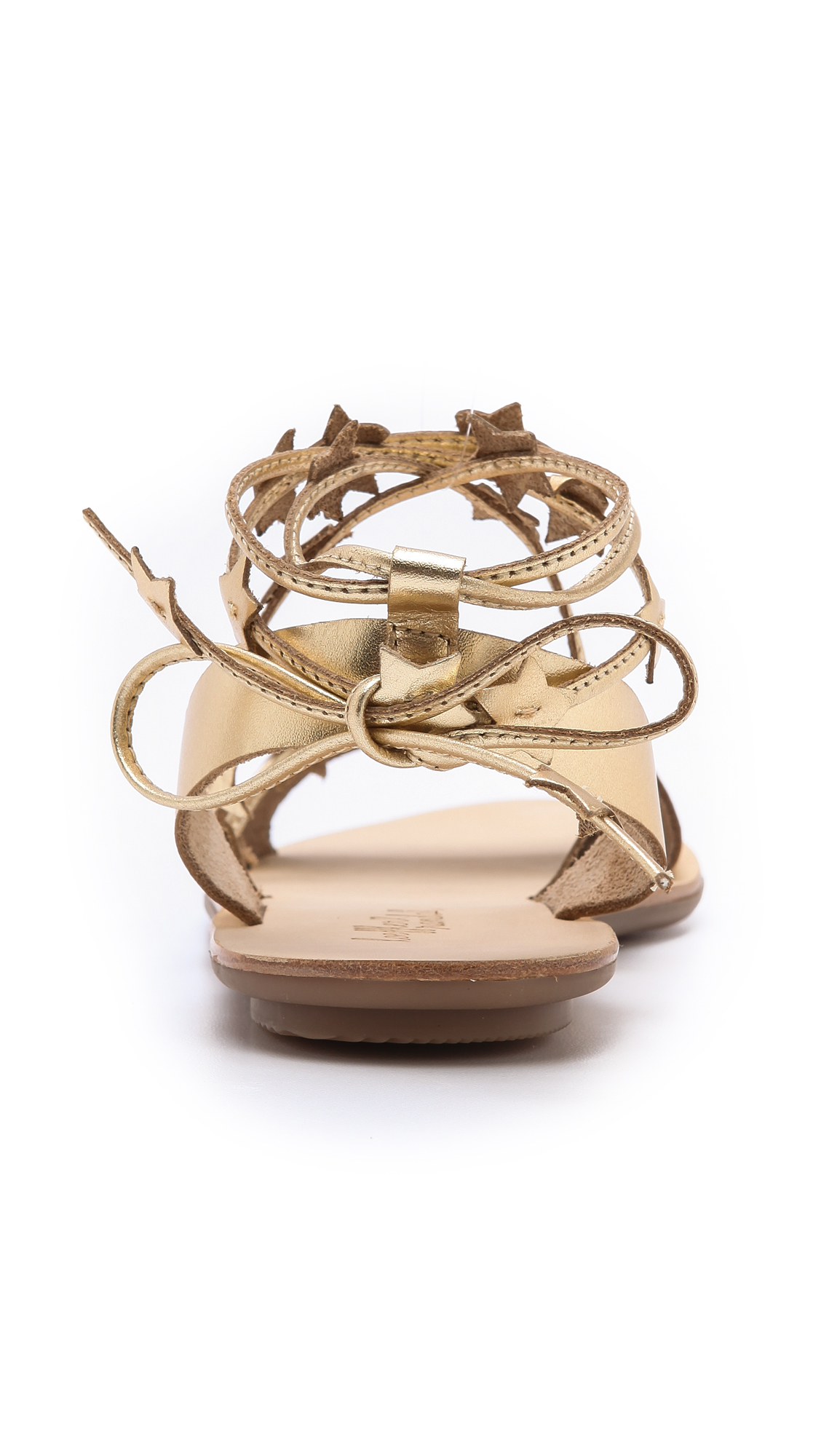 loeffler randall gold flats