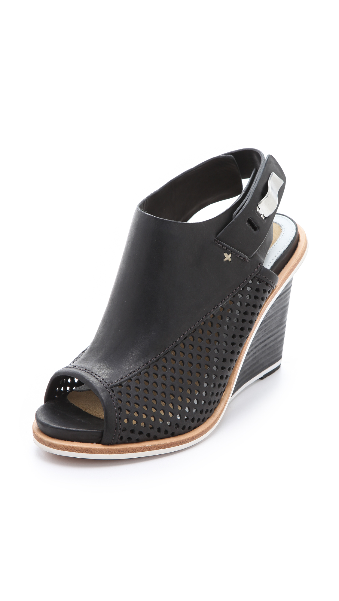 bone colored wedge sandals