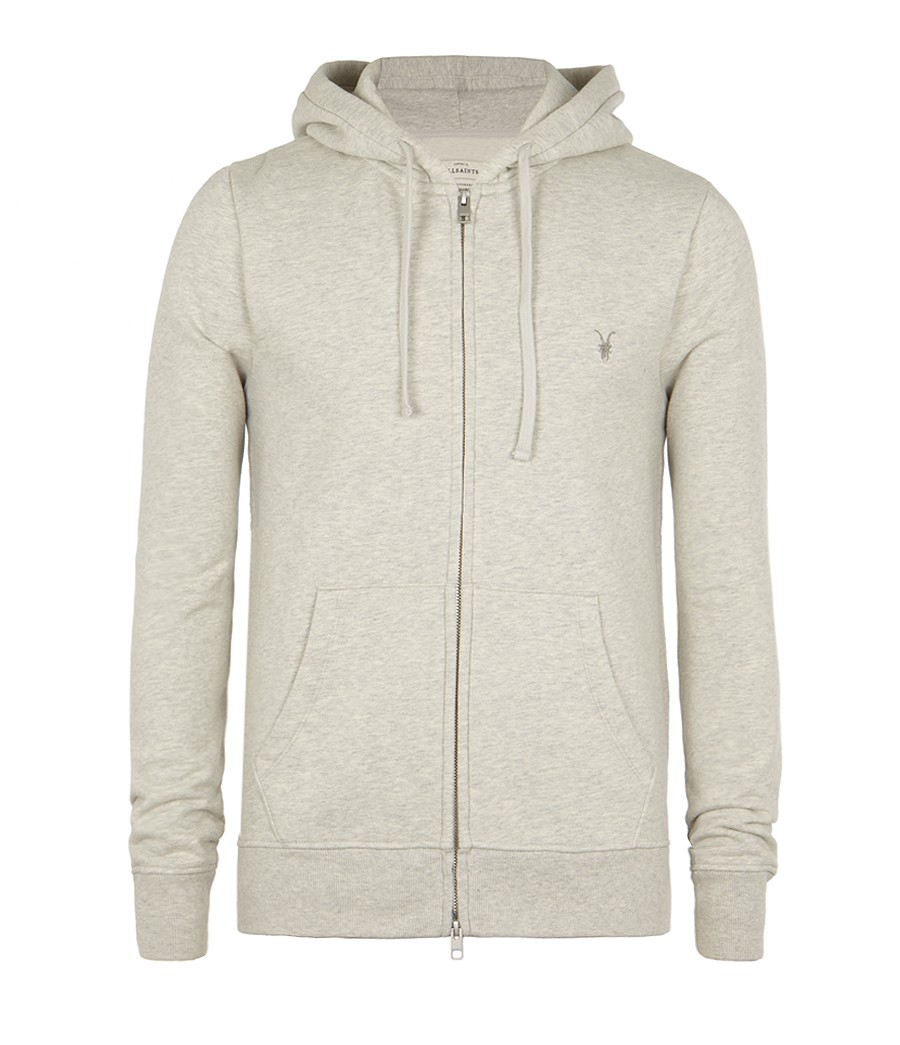 all saints zip up hoodie