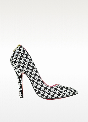hounds tooth pumps
