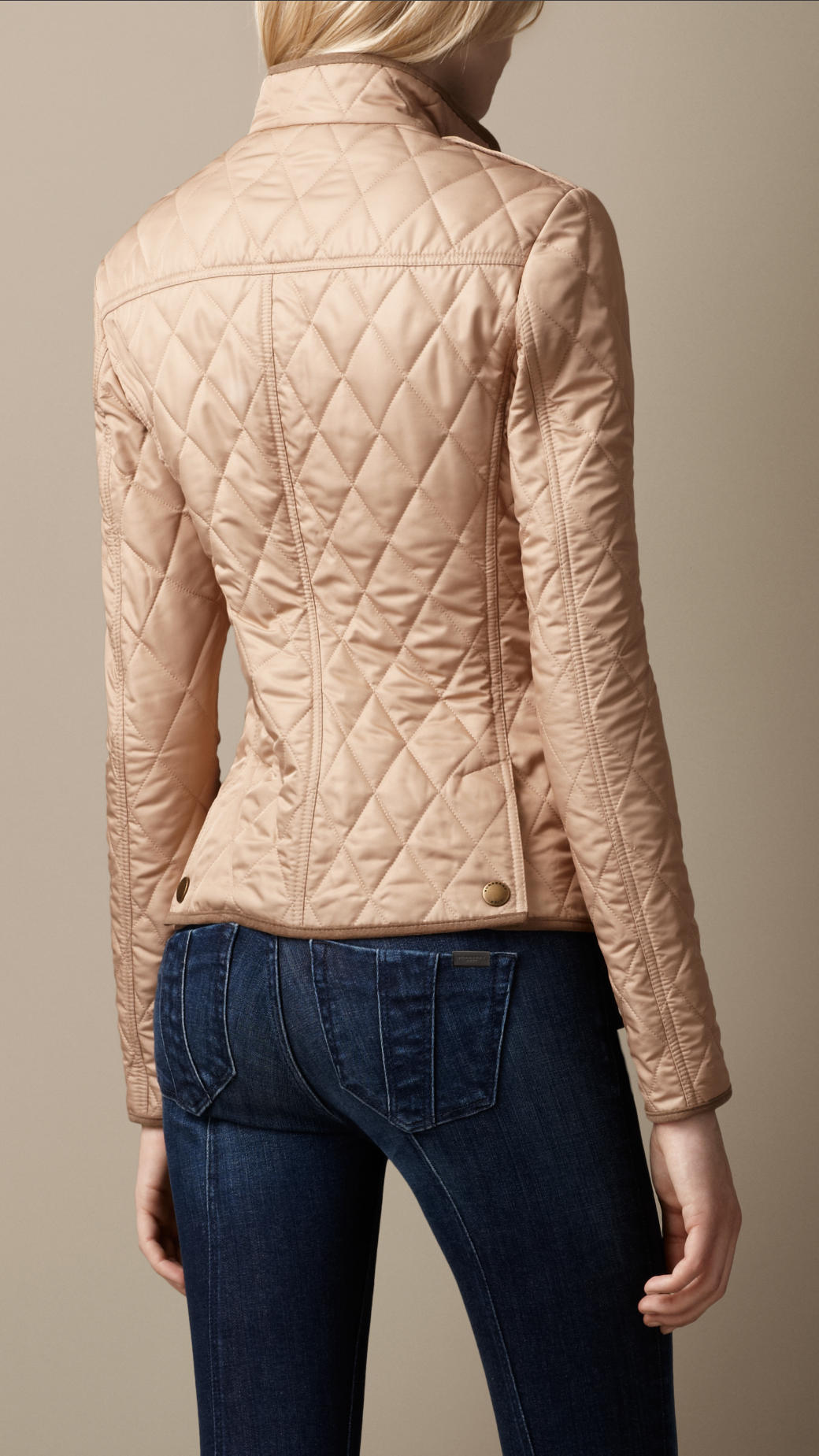 burberry new chino quilted jacket