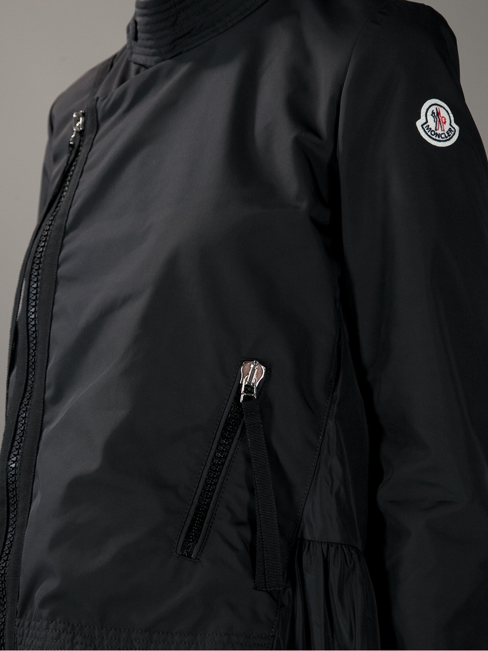 Moncler Sport Frill Jacket in Black - Lyst
