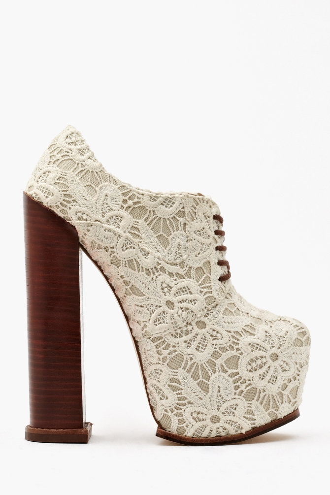 caline platform booties