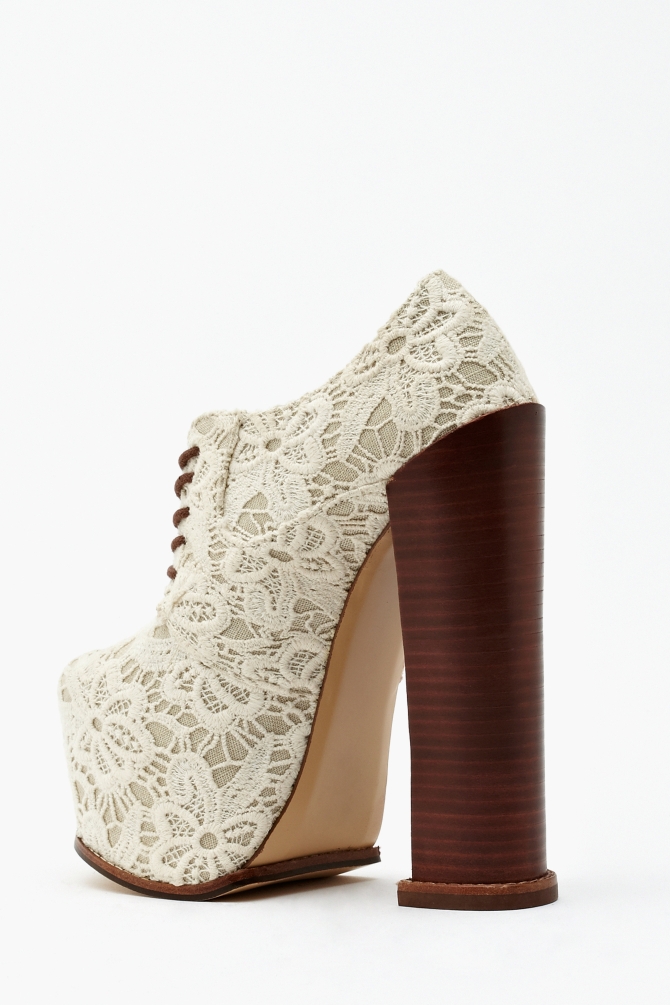 caline platform booties