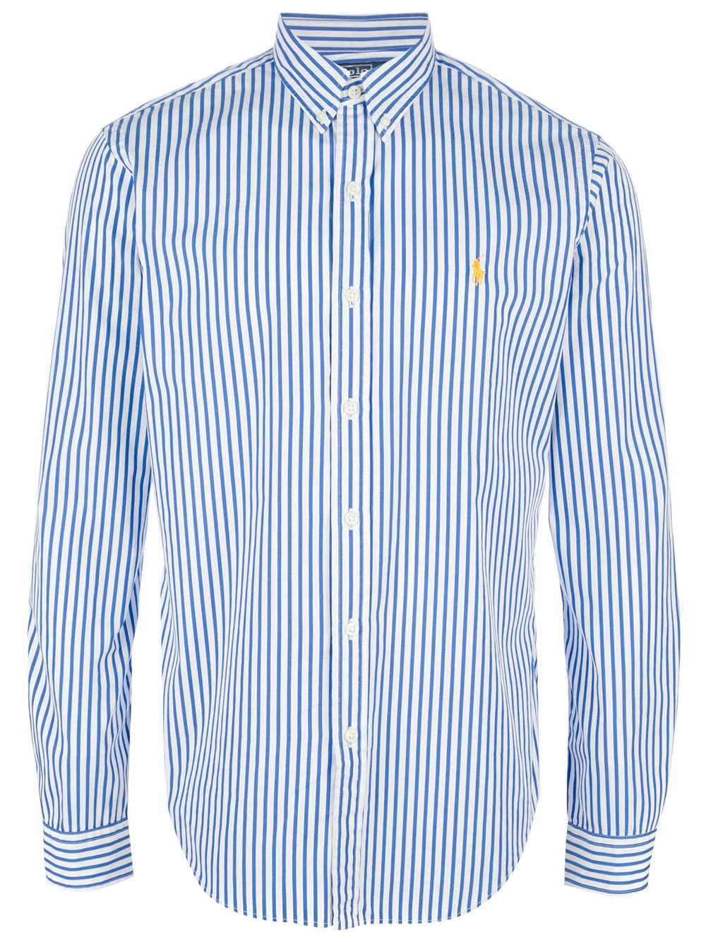 Polo Ralph Lauren Pinstripe Shirt in Blue for Men Lyst UK