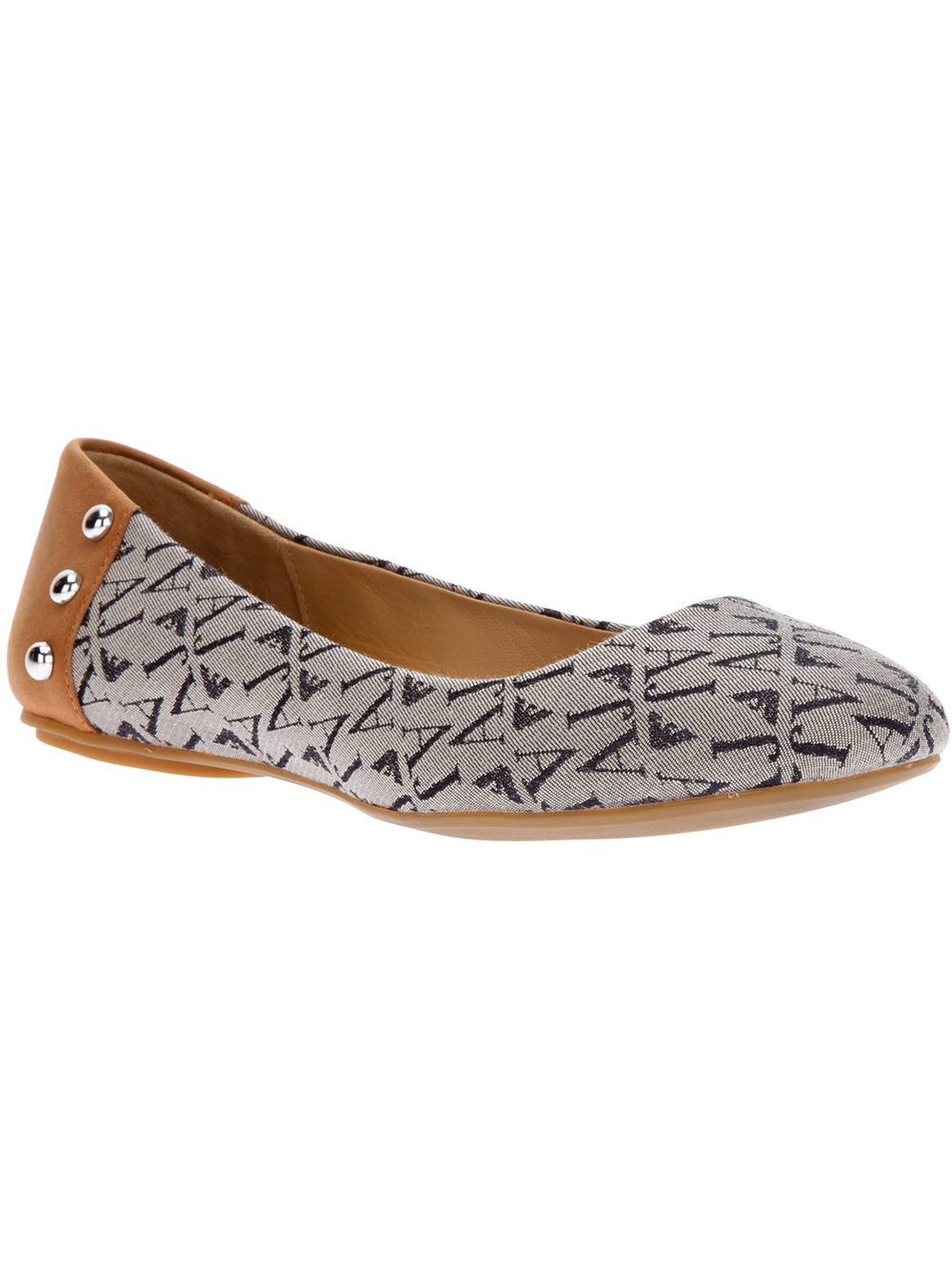 Ballerine Armani jeans in Vernice Blu taglia 37 EU - 12396554