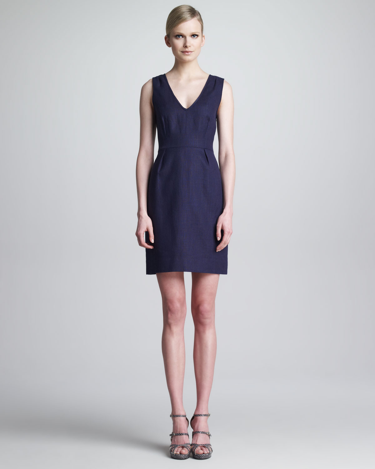 kate spade navy blue dress