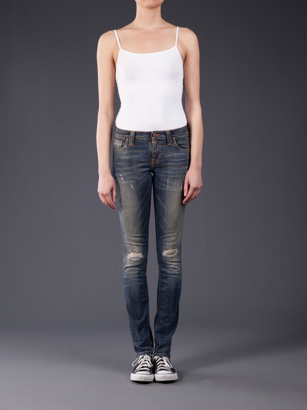 Nudie Jeans Tight Long John in Blue 