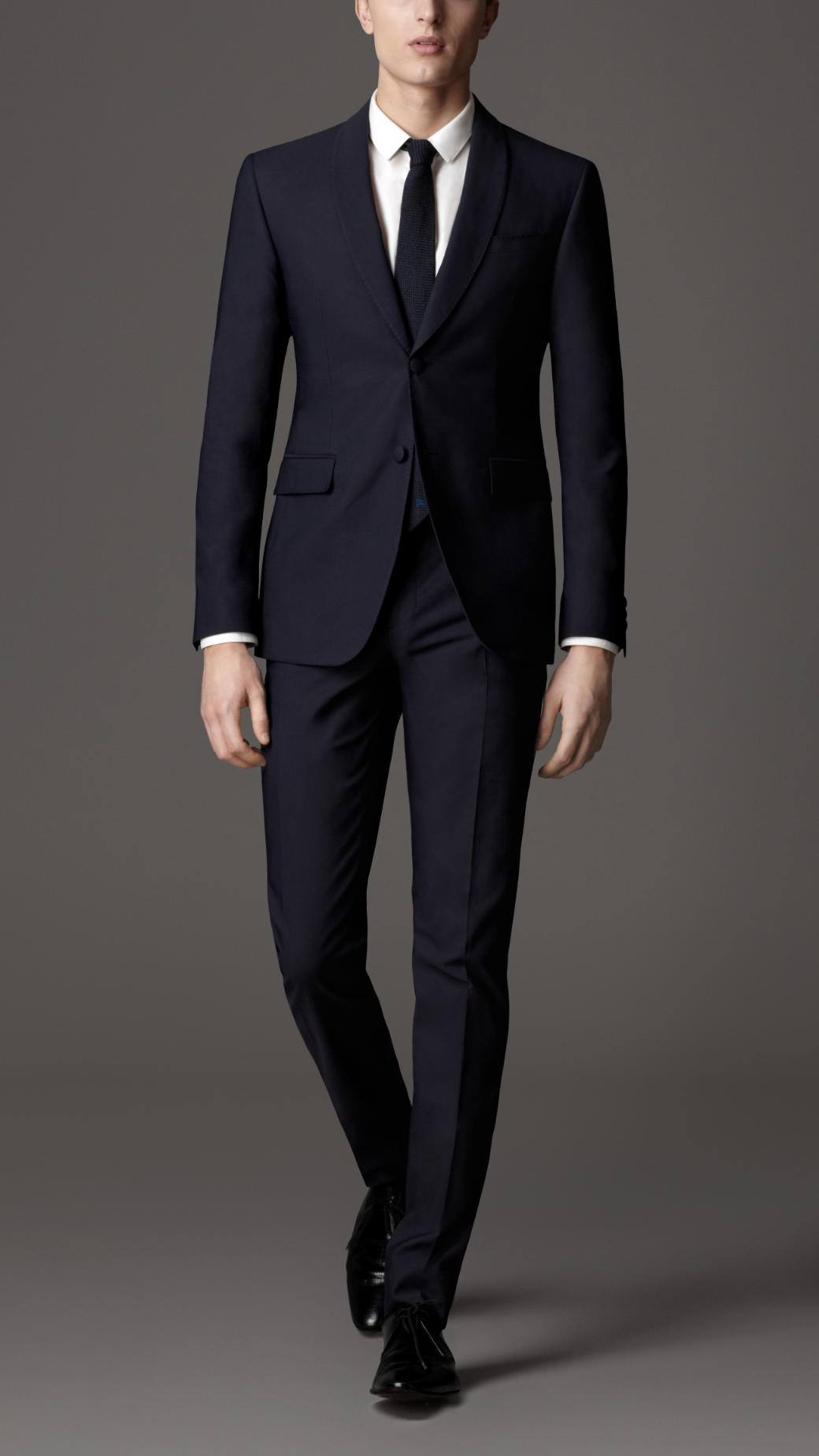 Burberry Modern Fit Shawl Collar Suit in Blue for Men - Lyst