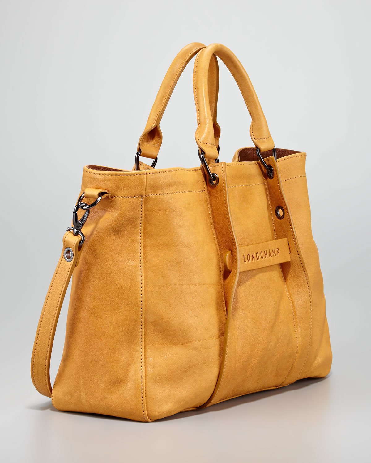 Lyst Longchamp 3d Logo Small Tote Bag In Brown Gallery