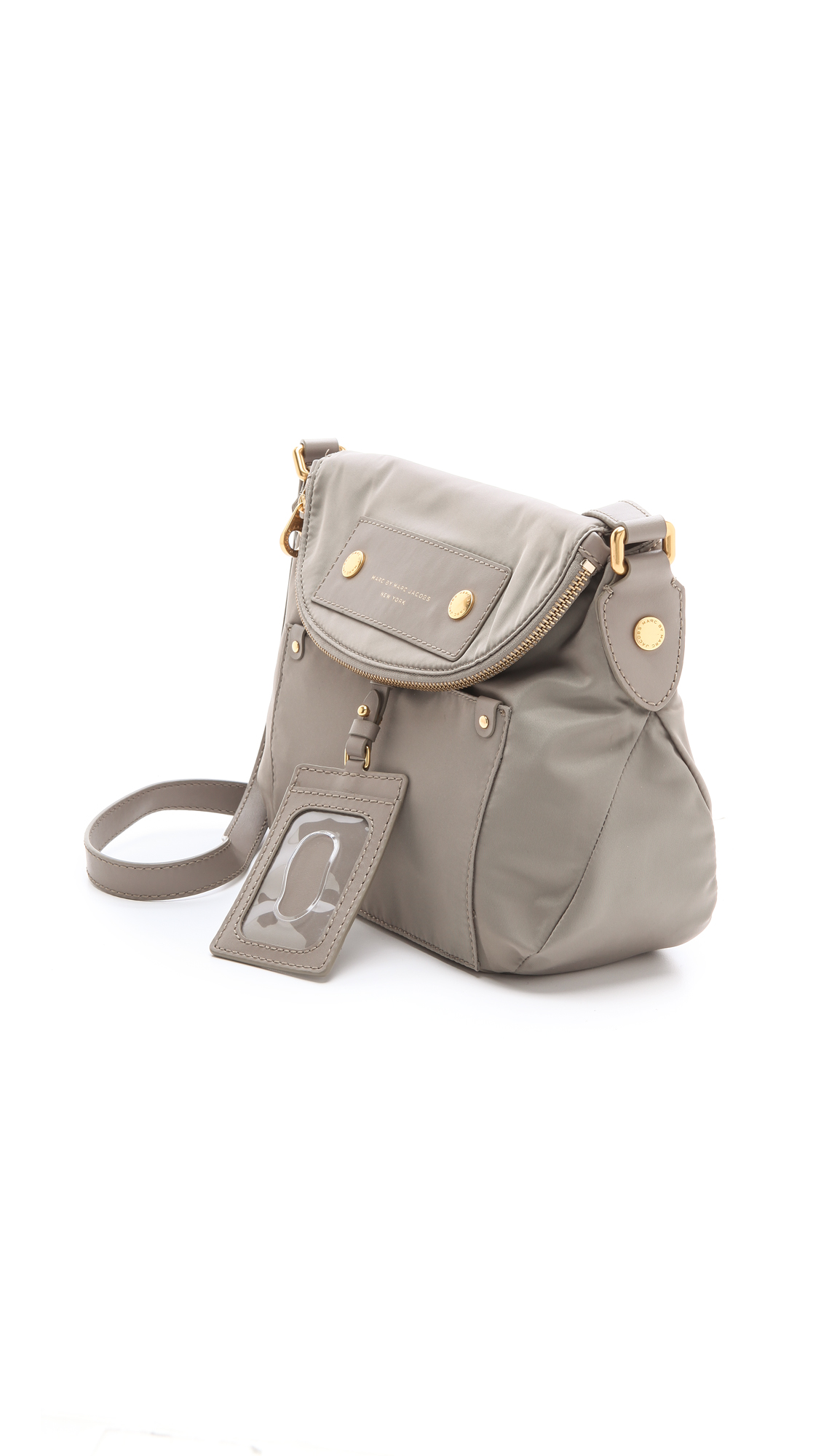 marc jacobs preppy nylon natasha shoulder bolsa