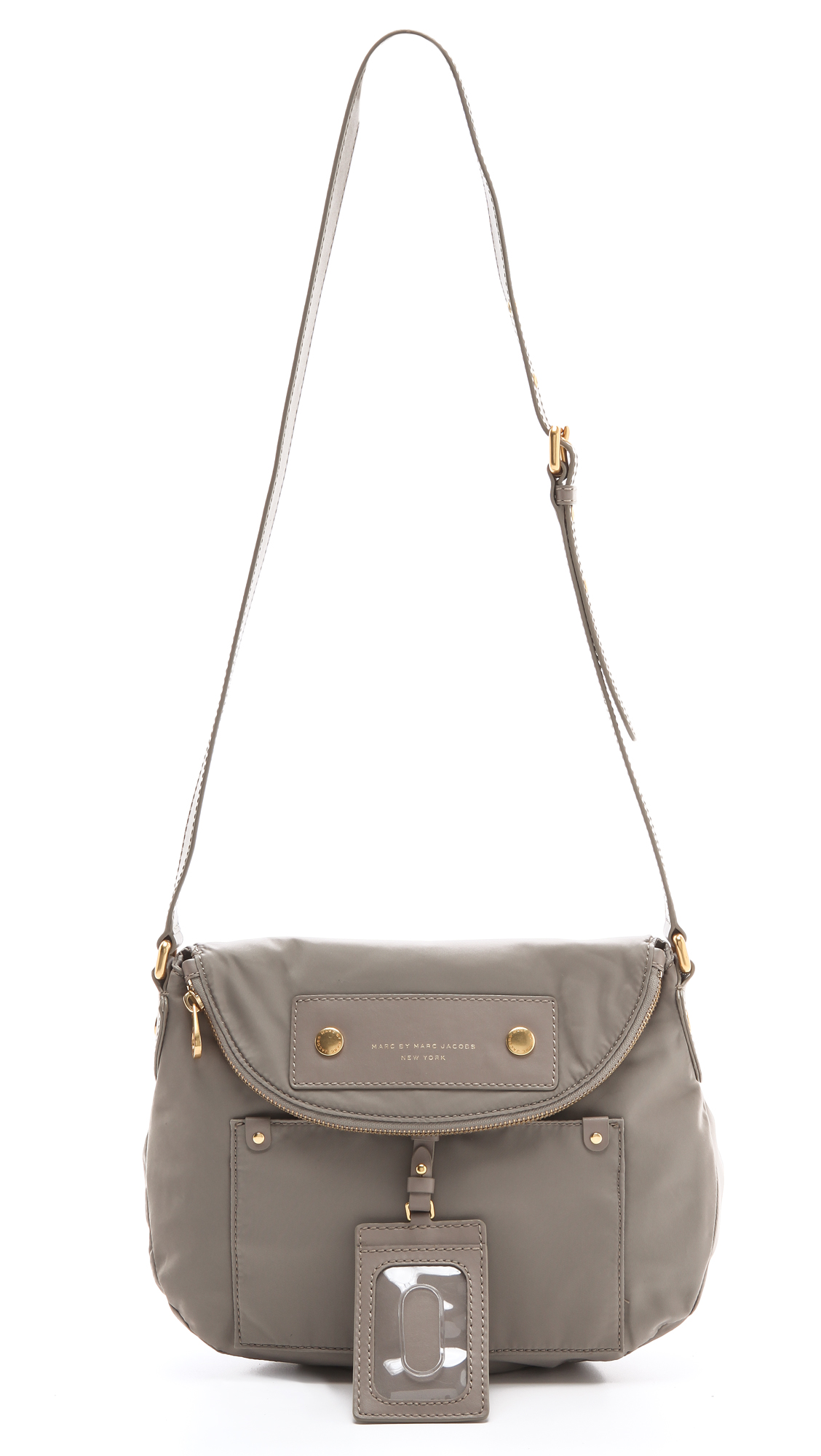 marc jacobs preppy nylon natasha shoulder bolsa