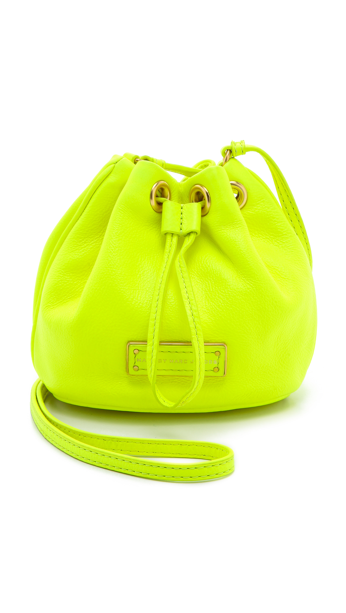 Lyst - Marc By Marc Jacobs Too Hot To Handle Mini Drawstring Bag in Yellow