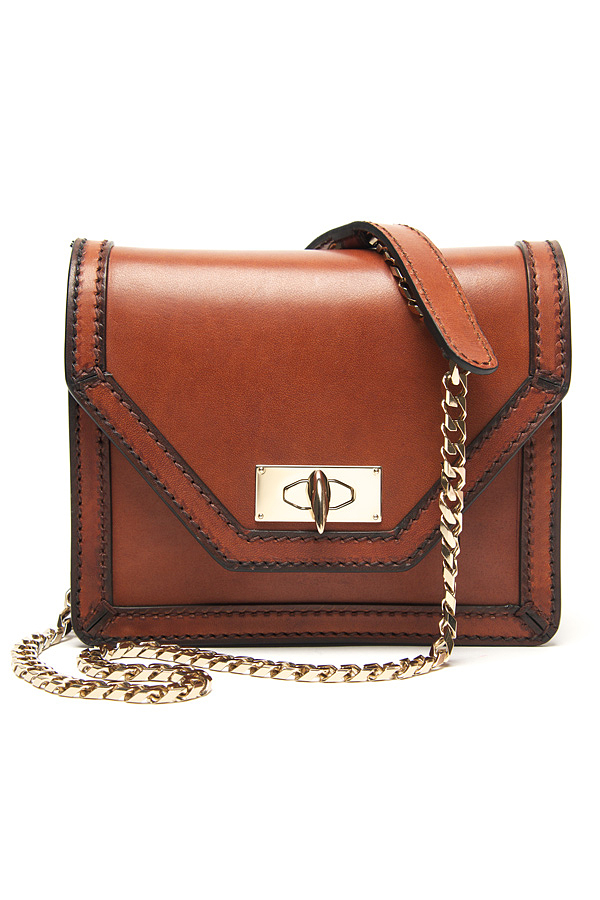 Lyst - Givenchy Shark Tooth Crossbody Bag in Brown