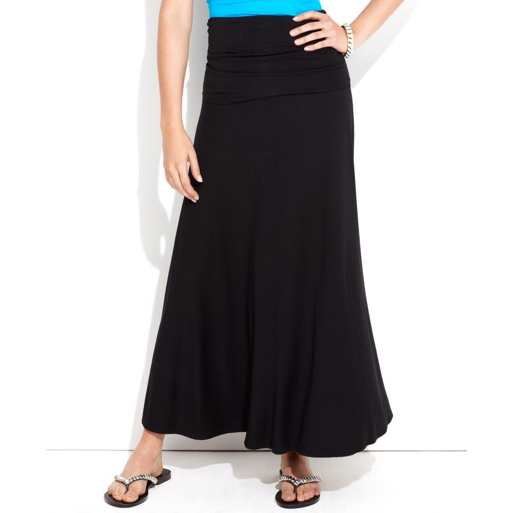 Lyst - Inc international concepts Convertible Maxi Skirt in Black