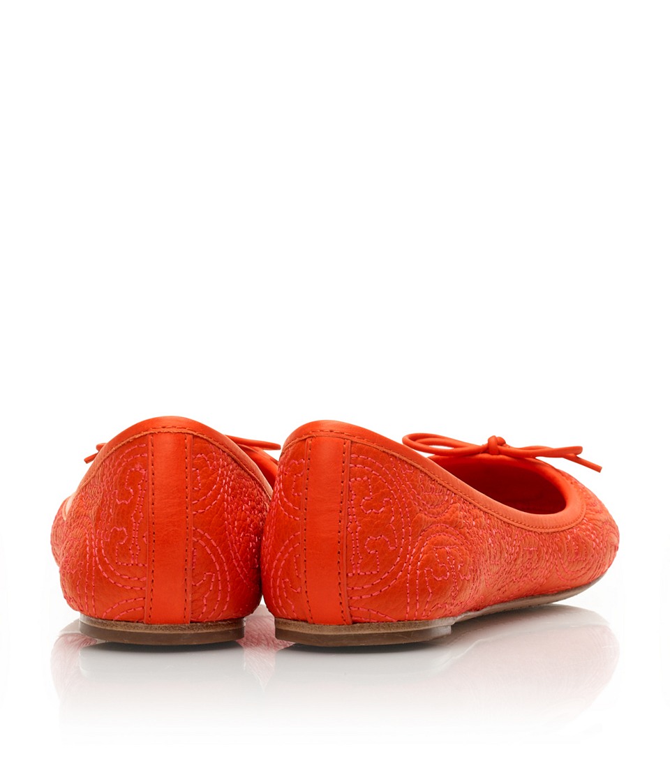 tory burch chelsea ballet flat