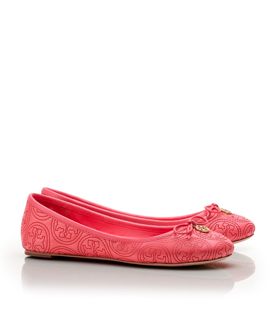 tory burch chelsea ballet flat