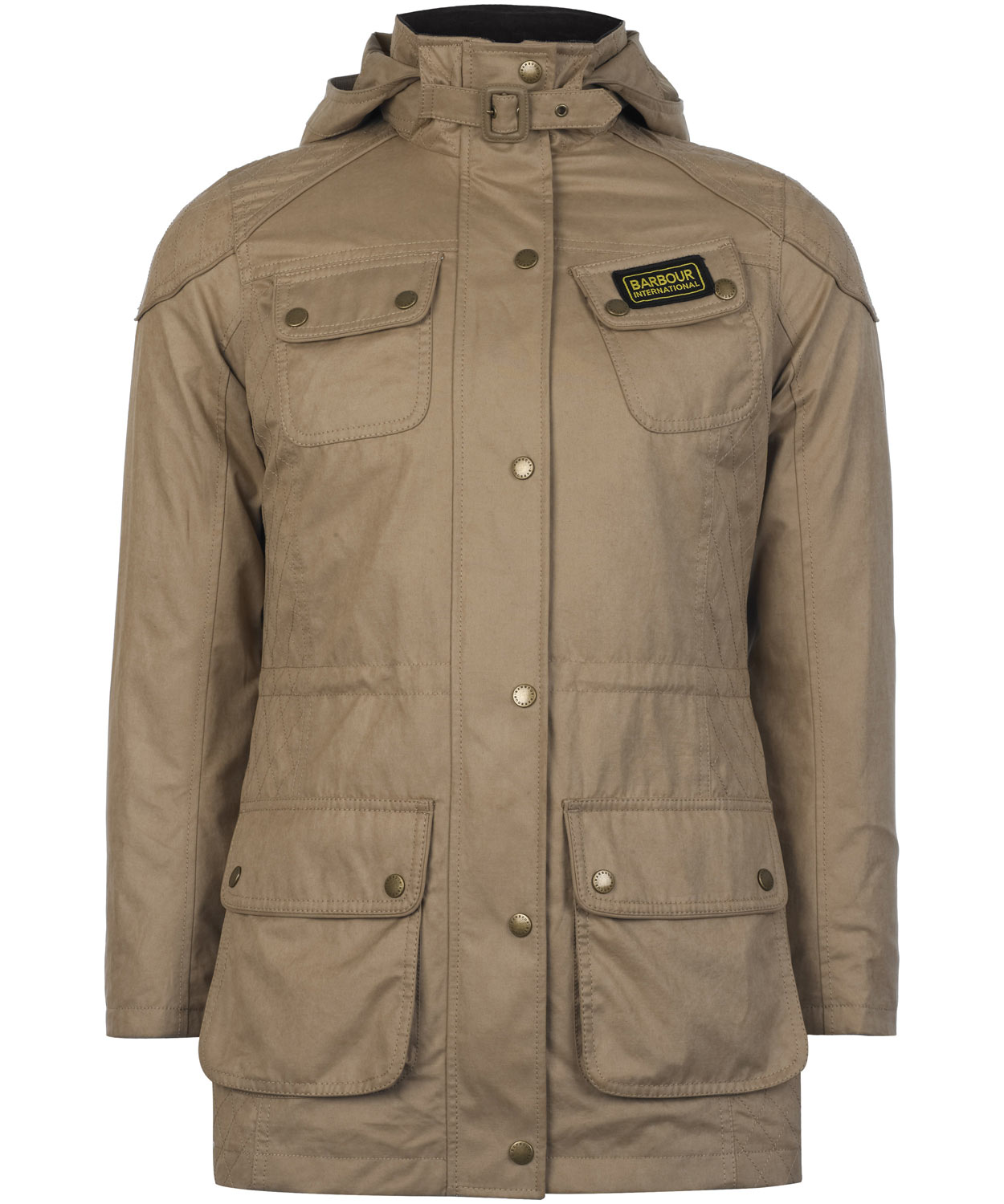 Lyst - Barbour Light Brown Broadstone Waterproof Jacket in Brown