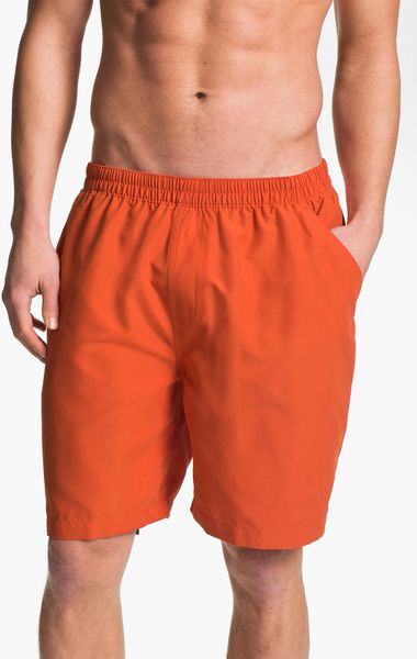 The North Face Class V Swim Trunks in Orange for Men (zion orange) | Lyst
