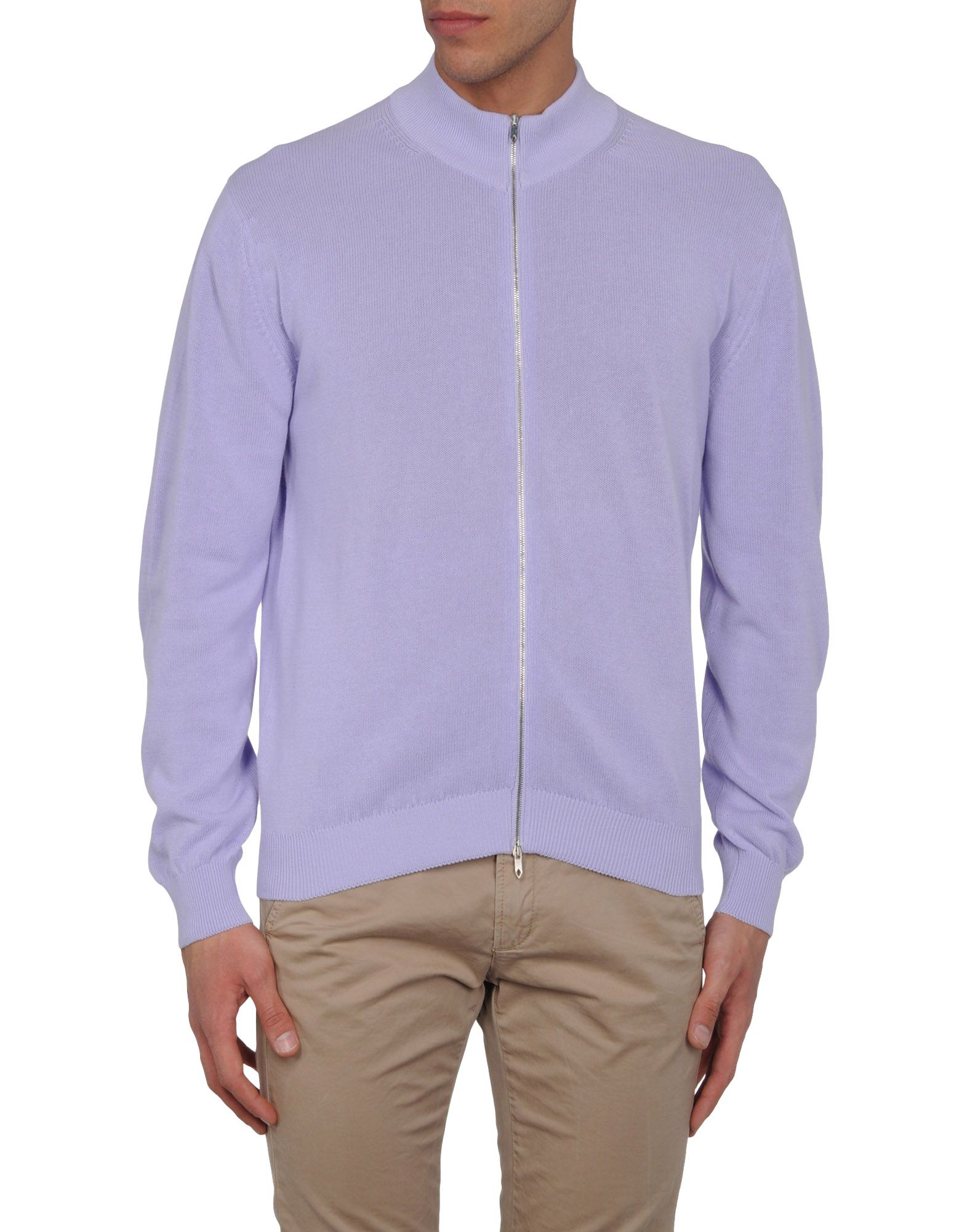 Ballantyne Cardigans in Lilac (Purple) for Men Lyst