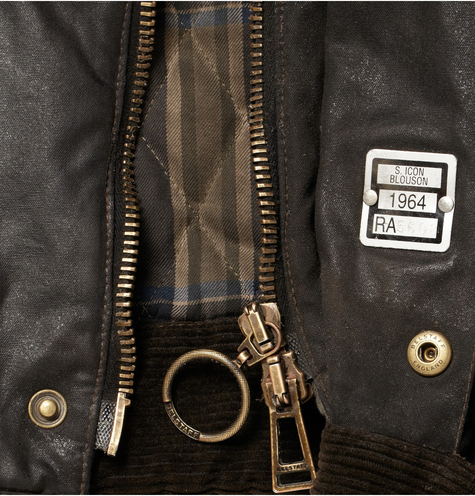 Belstaff S Icon Blouson Waxedcotton Jacket in Black for Men | Lyst