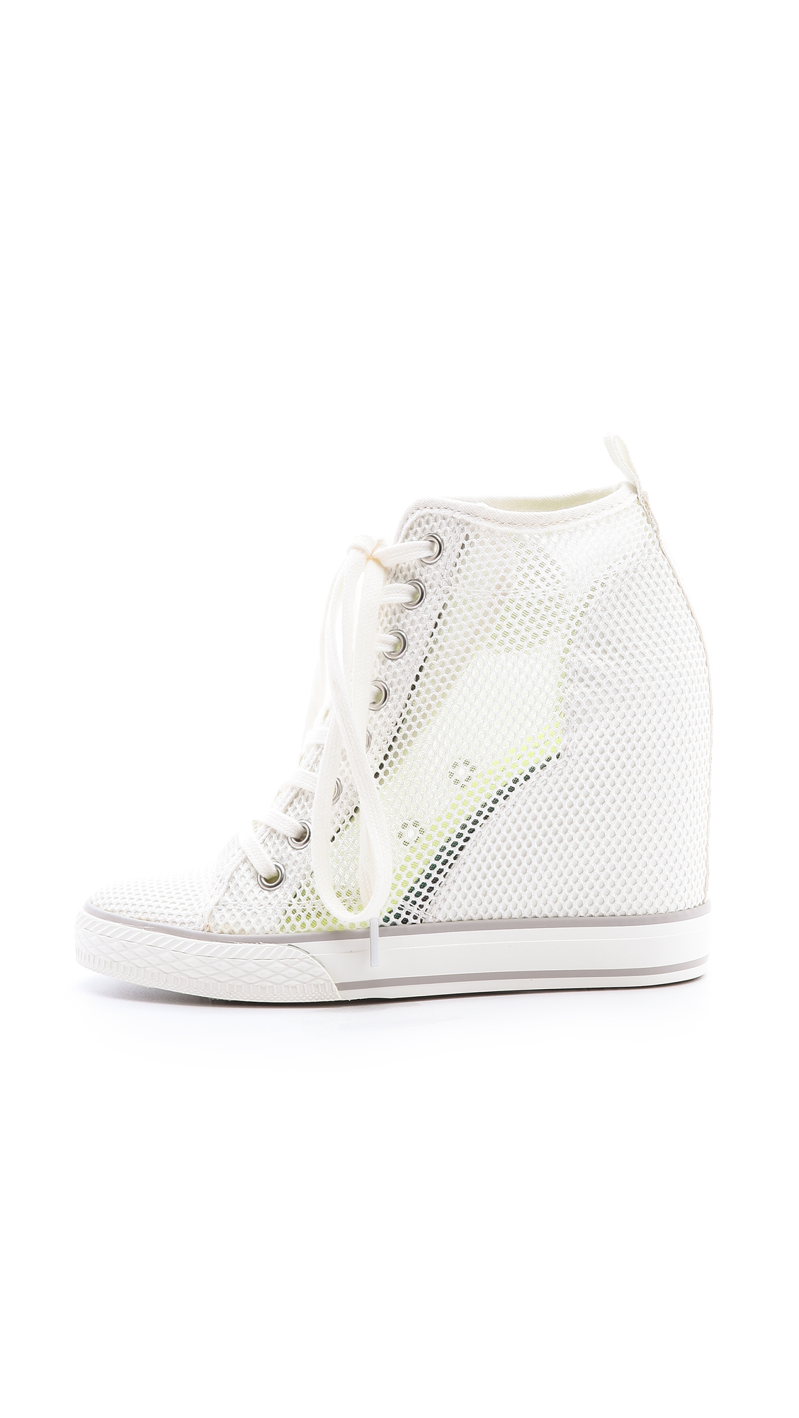 white dkny sneakers