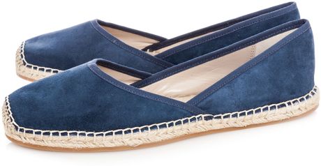 Kors By Michael Kors Beswick Espadrille Flats in Blue (navy) | Lyst