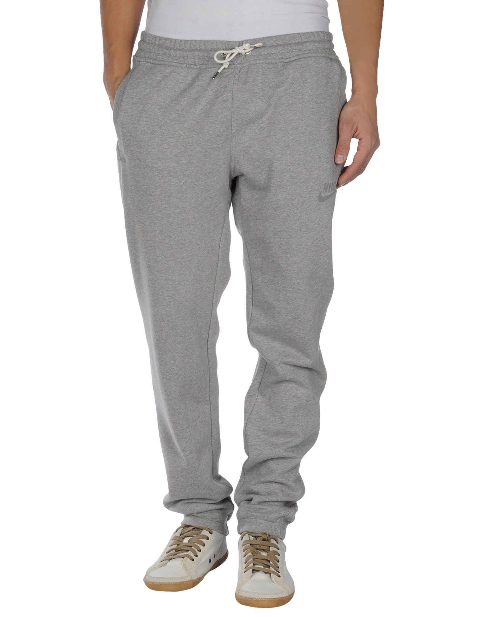 Nike Sweat Pants in Light Grey (Gray) for Men - Lyst