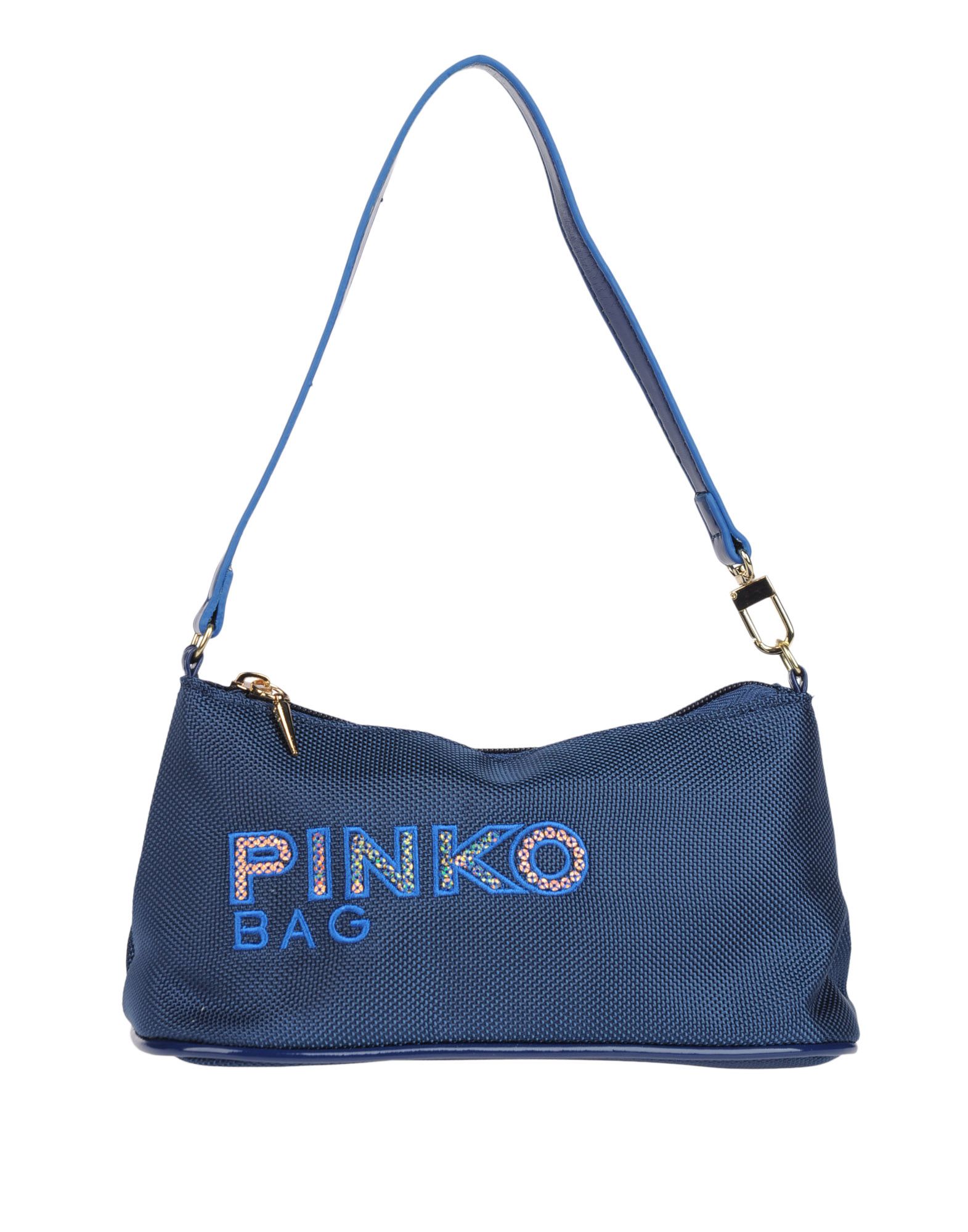 Lyst - Pinko Small Fabric Bag in Blue