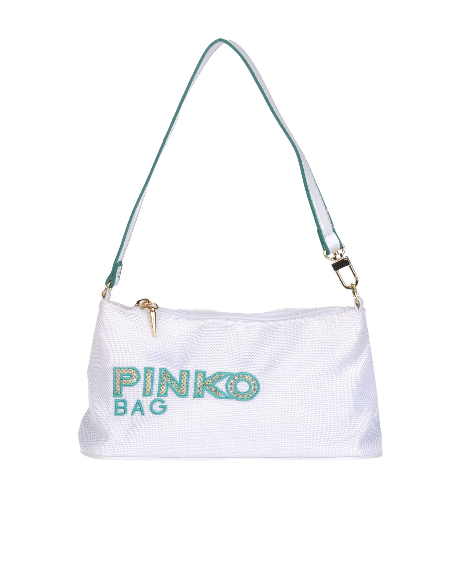 Pinko Small Fabric Bag in White Lyst