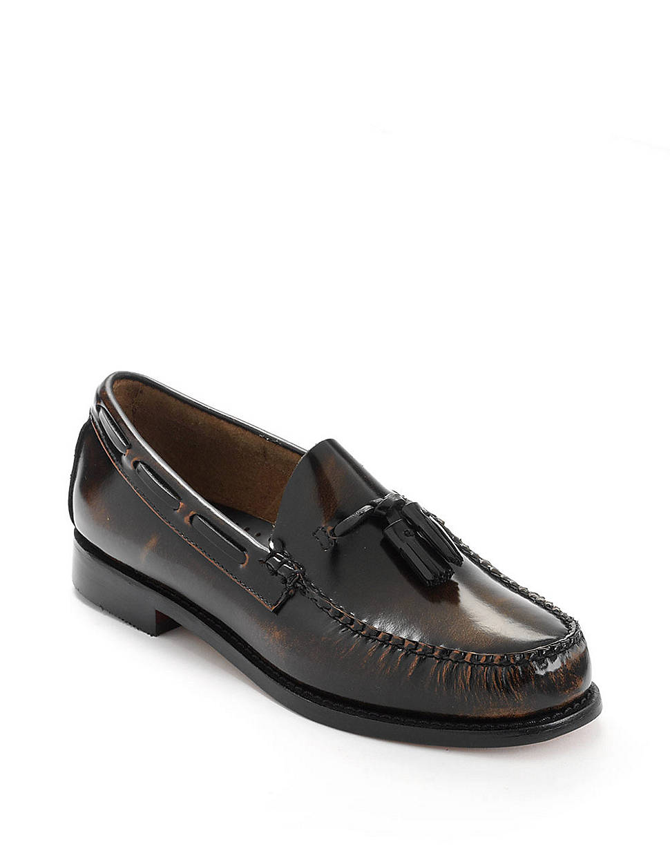 Lyst - G.H. Bass & Co. Larkin Leather Tassel Loafers in Brown for Men