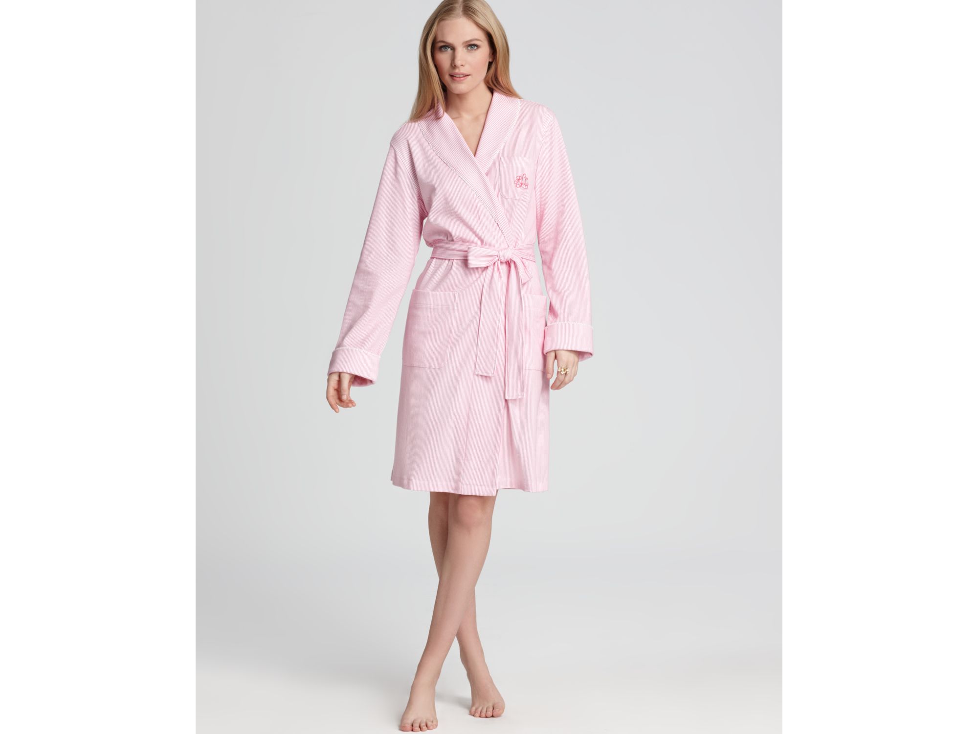 Ralph lauren pink robe Clearance