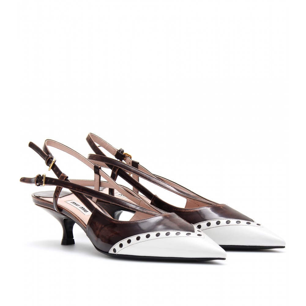 miu miu sling back